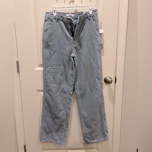 PACSUN Blue Haven Baggy Carpenter Corduroy Pants Size 27